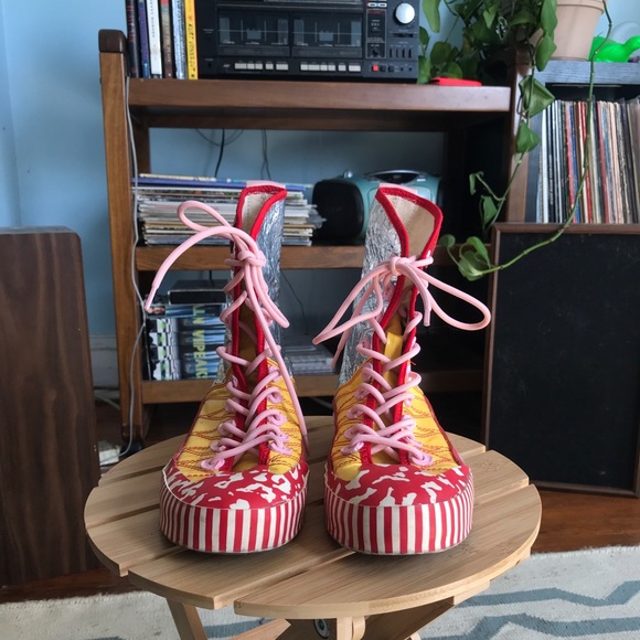 RARE Acne Studios High Top Sneakers - Picture 3 of 7